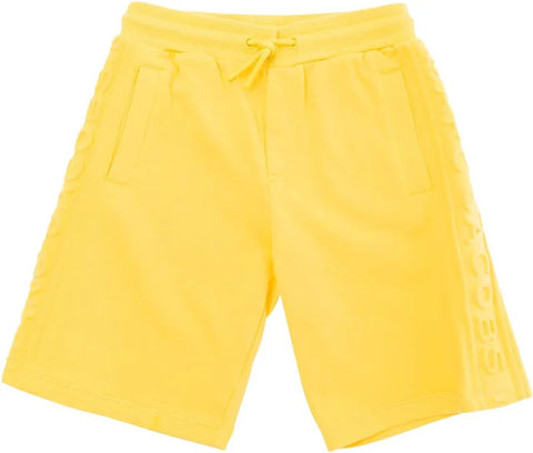 Marc Jacobs Yellow Logo Shorts