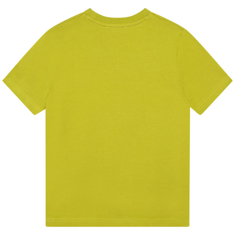 Dkny Yellow/Black Logo T-Shirt