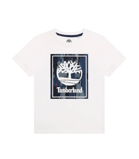 Timberland White Camo T-Shirt