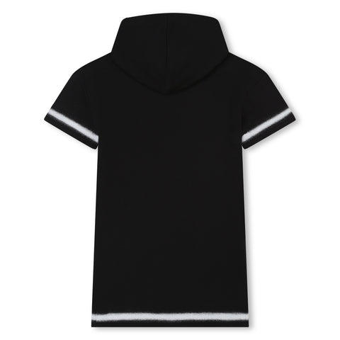 Marc Jacobs Black/White MJ Logo Dress