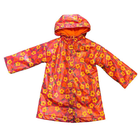 Agatha JNR Pink Flower Raincoat