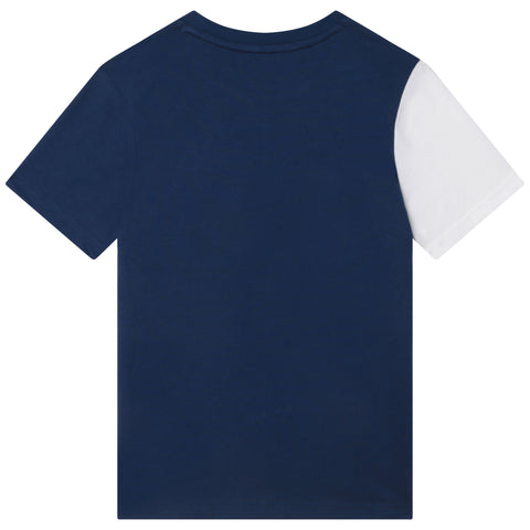 Dkny Navy/White Block T-Shirt