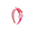 Agatha Pink Hearts Headband