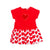 Agatha Red Heart Bottom Dress