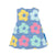 PRE-ORDER Agatha Blue Gingham Flower Dress