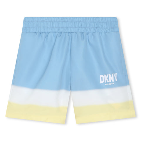 Dkny Lemon/Blue Swimshorts