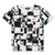 Dkny Black/White Cube T-Shirt