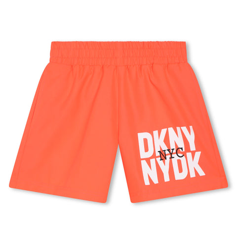 Dkny Orange Shorts