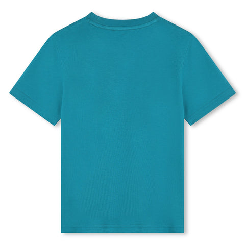 Dkny Turquoise Logo T-Shirt