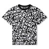 Dkny Black/White Multi Logo T-Shirt