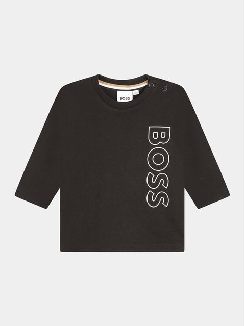 Boss Black Side Logo Longsleeve T-Shirt