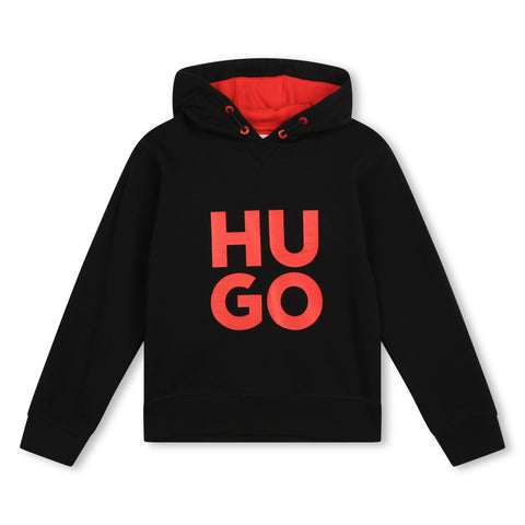 Hugo Black/Red Logo Tracksuit