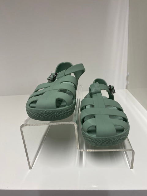 Green Jellie Sandals