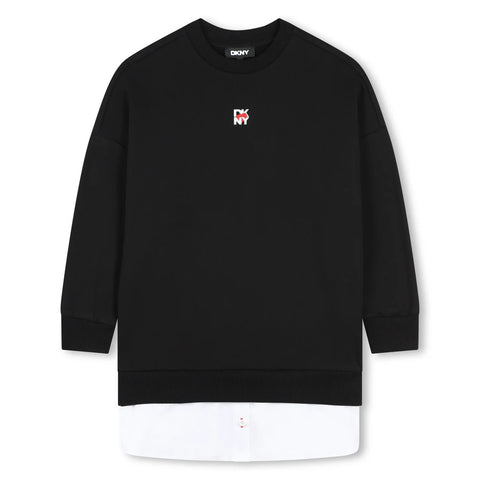 Dkny Black Small Logo Dress