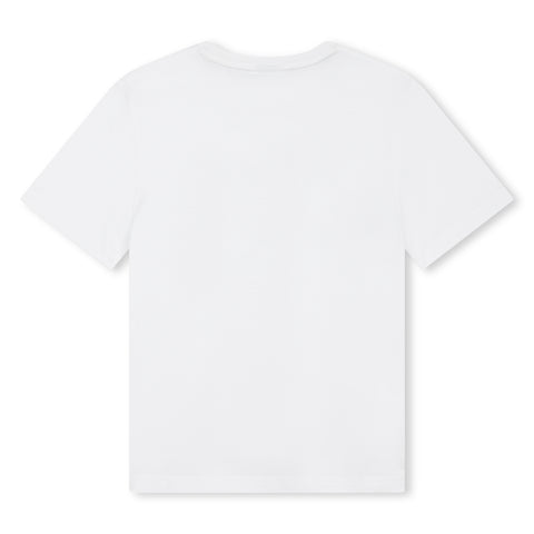 Boss White 3D Logo T-Shirt
