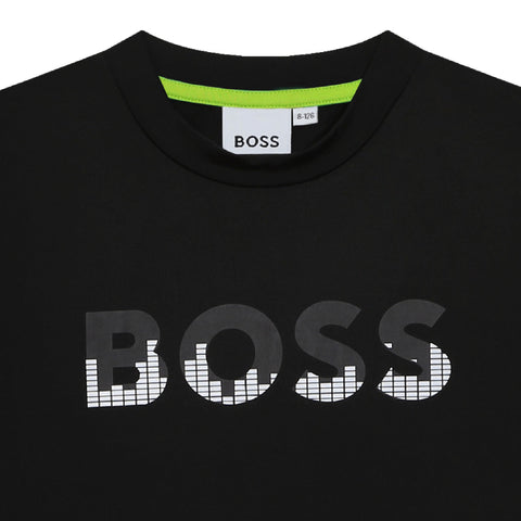 Boss Black Pixel Logo T-Shirt