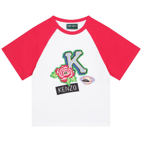 Kenzo Camiseta con parche de viaje