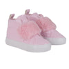 Little A Pink Fur High Tops