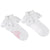 Adee White Frill Socks