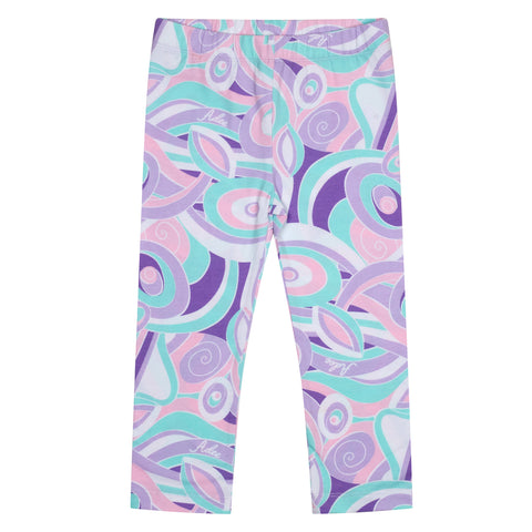 Conjunto de leggings color pastel lila Adee