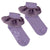 Adee Lilac Frill Socks