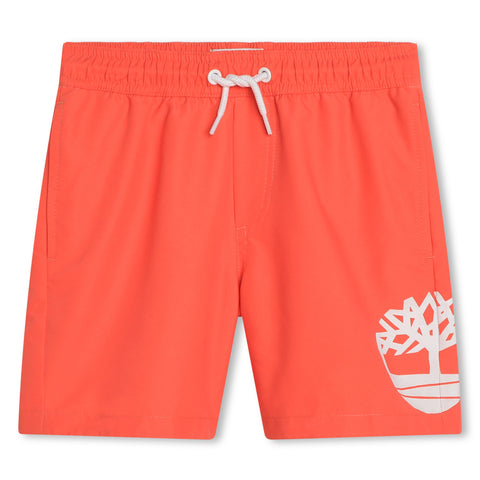 Timberland Orange Swim Shorts