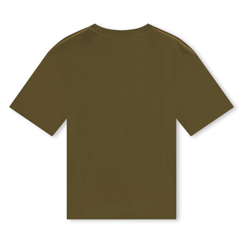 Timberland Khaki Logo T-Shirt