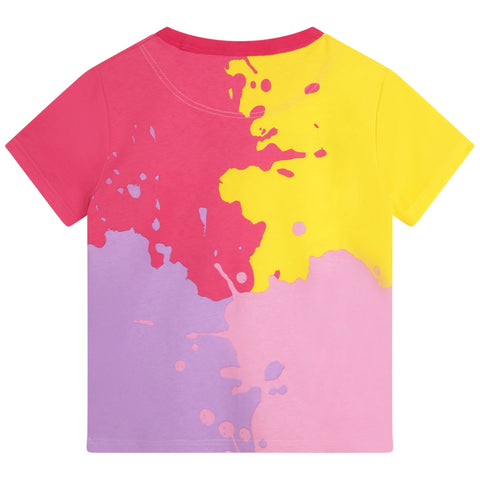 Marc Jacobs Camiseta con logo de salpicaduras de pintura
