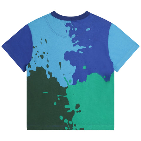 Marc Jacobs camiseta de camuflaje azul