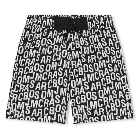 Marc Jacobs pantalones cortos multicolores en negro/blanco