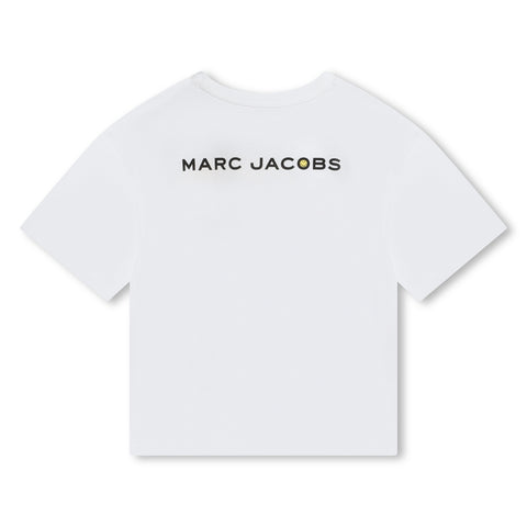 Marc Jacobs White Smiley Logo Skirt Set