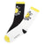 Marc Jacobs Black/White Smiley Logo Socks