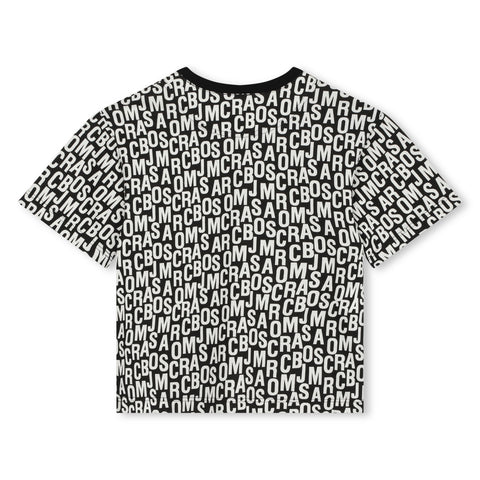 Marc Jacobs Black/White Multi Pocket Logo T-Shirt
