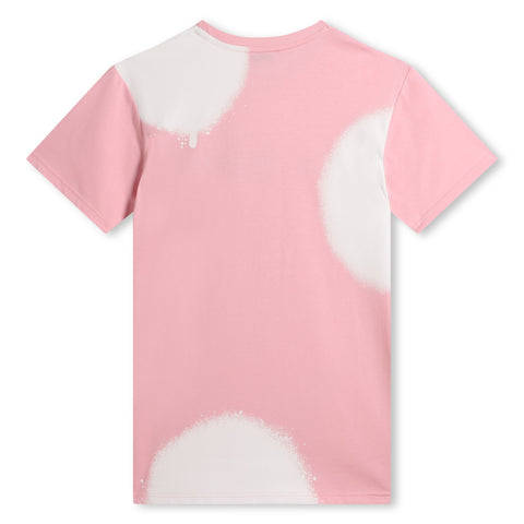 PRE-ORDEN Vestido rosa con pintura en aerosol de Marc Jacobs