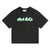 Marc Jacobs Black/Green Grafetti  Logo T-Shirt