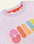 Oilily Lilac Colour Logo Sweat T-Shirt