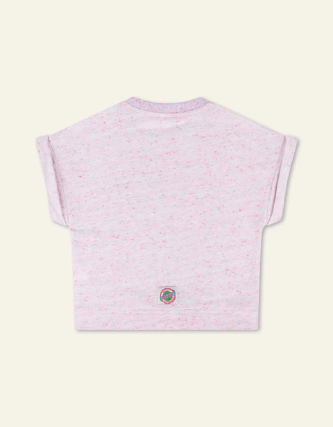 RESERVAR Camiseta deportiva con logo en color lila Oilily
