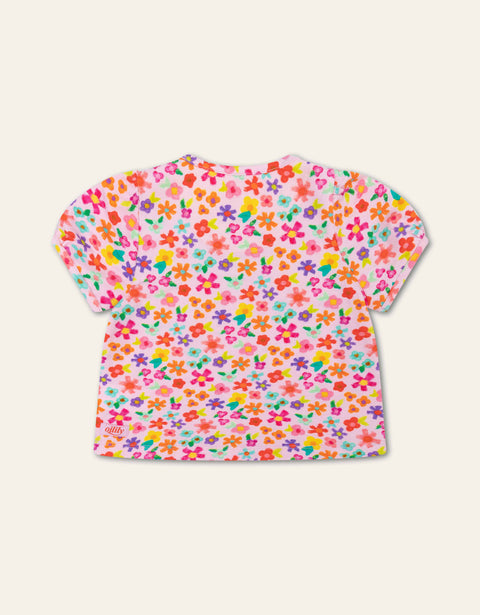 RESERVAR Camiseta Oilily Pink Flowers