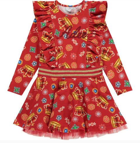 Adee Red Crown Dress