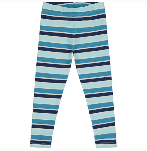 Adee Blue Stripe Legging Set