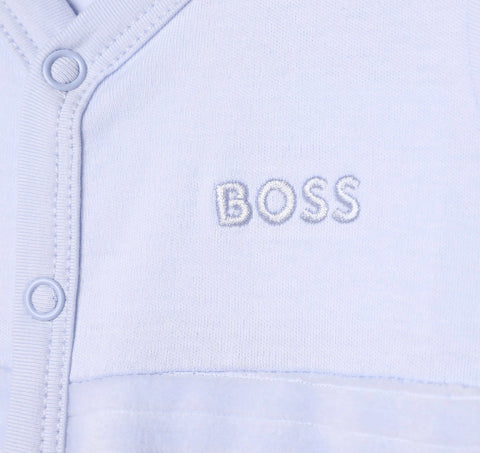 Boss Baby Gorro y pelele con logo azul