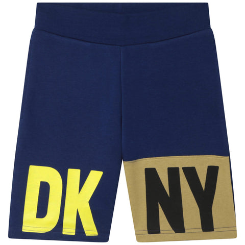 Dkny Navy Logo Shorts