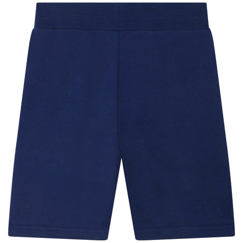 Pantalones cortos azul marino con logo de Dkny