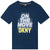 Dkny Navy On The Move T-Shirt