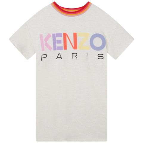 Vestido Kenzo con logo multicolor