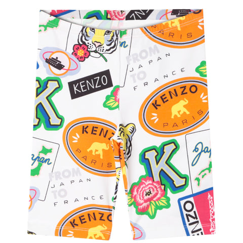 Kenzo Travel Patches Cycling Short Set