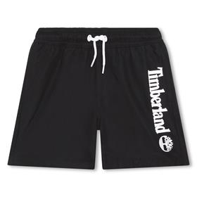 Timberland Black Logo Shorts