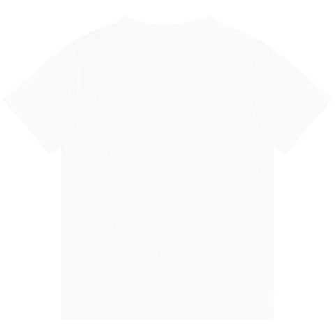 Timberland camiseta blanca con diseño de camuflaje