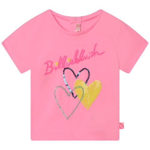 Billieblush Pink Love Frill Short Set
