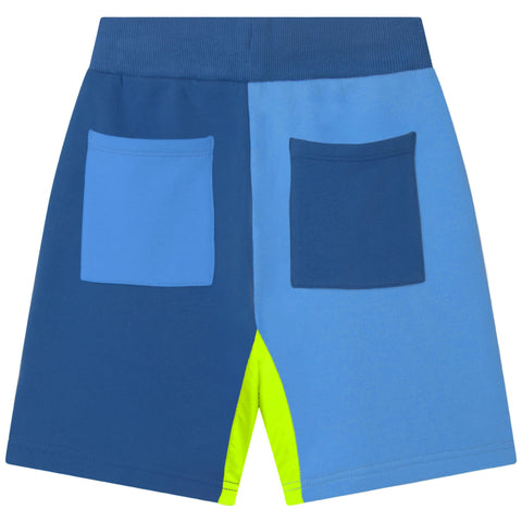 Pantalones cortos con panel azul y logo de The Marc Jacobs